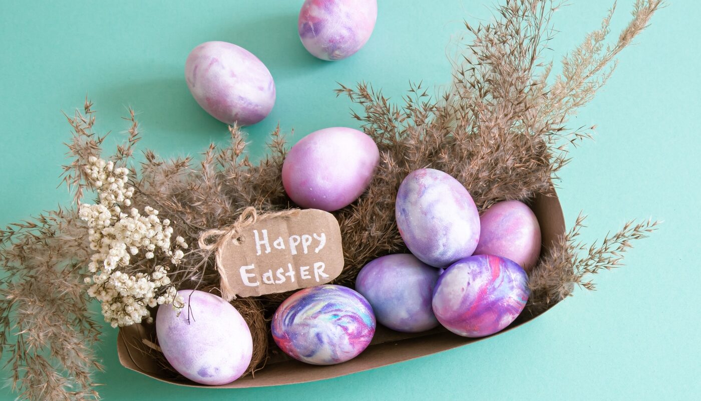 Лавандовые яйца для Пасхи: нежная натуральная красота к Светлому празднику