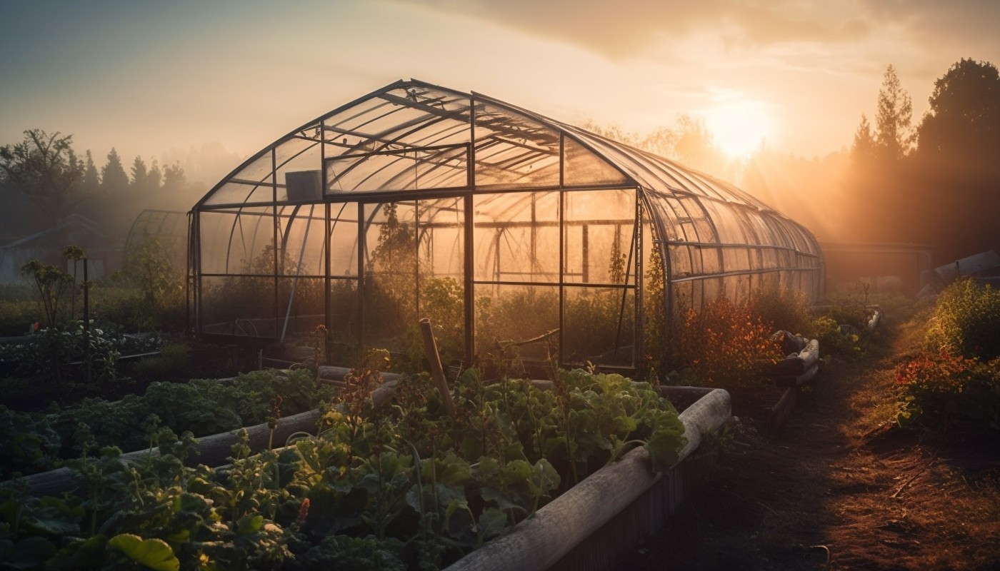 Семья живет в теплице круглый год: дачный дом будущего, который уже построен