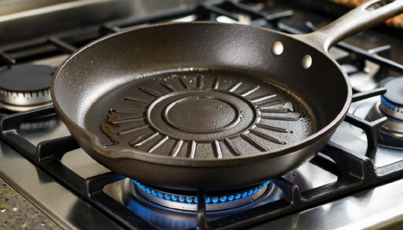 Даже старая сковородка избавится от нагара: этот пищевой продукт сразу очистит посуду