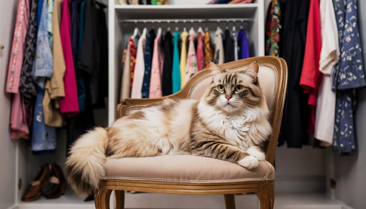 Кошачья шерсть отлипнет от одежды сразу: эти 5 способов помогут быстро очистить любую вещь