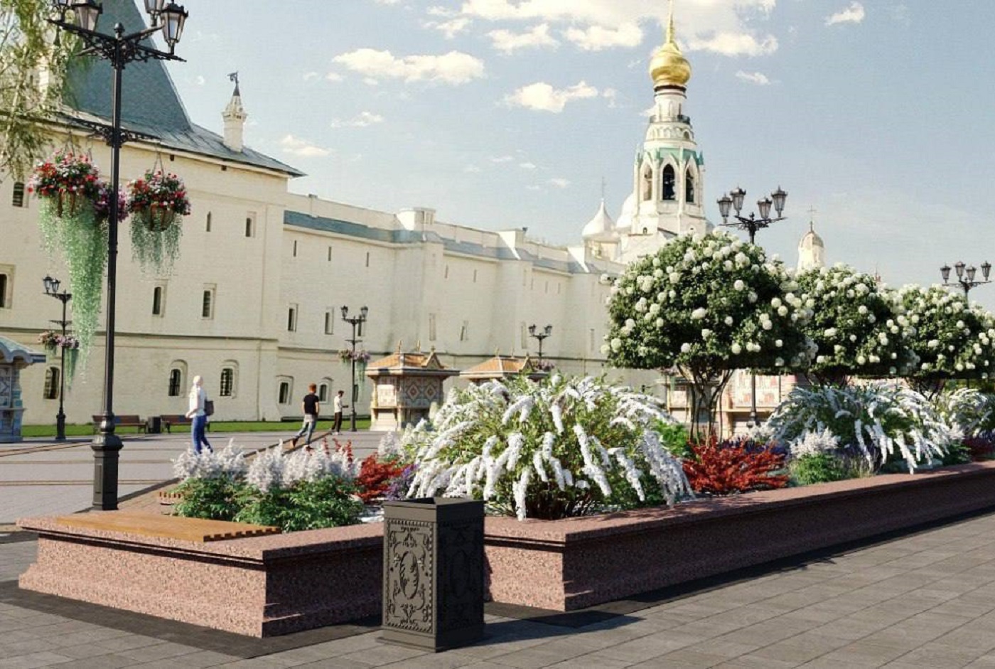 Георгий Филимонов показал фото обновленной Кремлевской площади