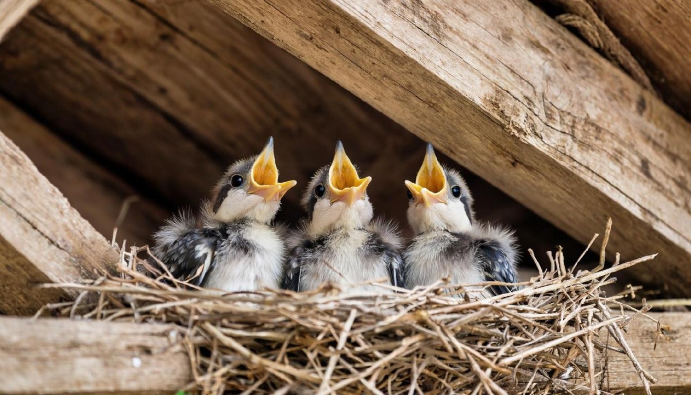 Не спешите поднимать на дерево: что делать, если в сарае на даче обнаружили птичье гнездо