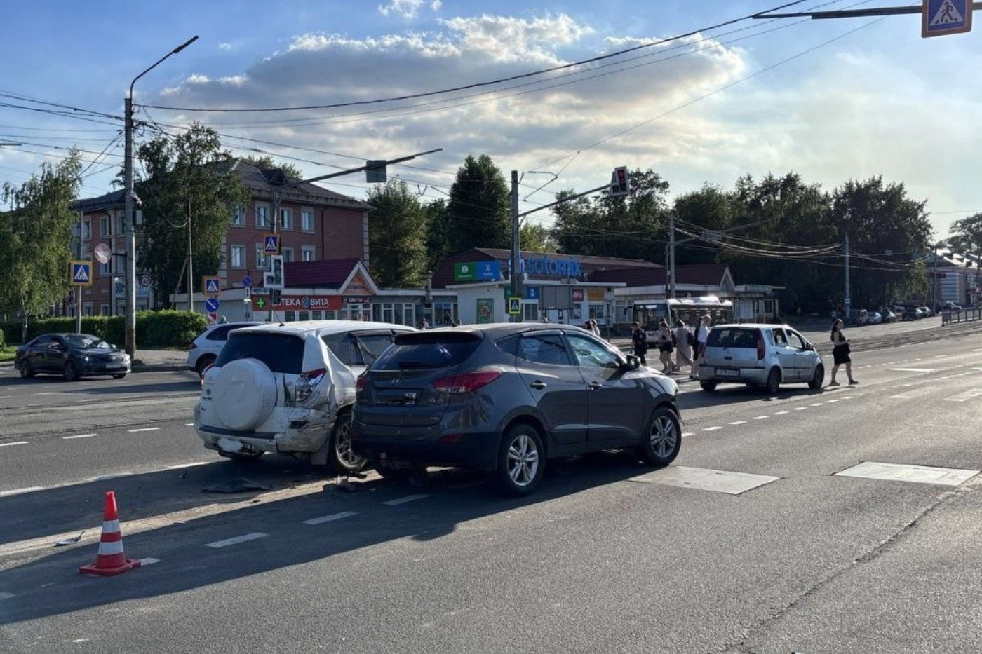 Младенец пострадал в аварии в Череповце