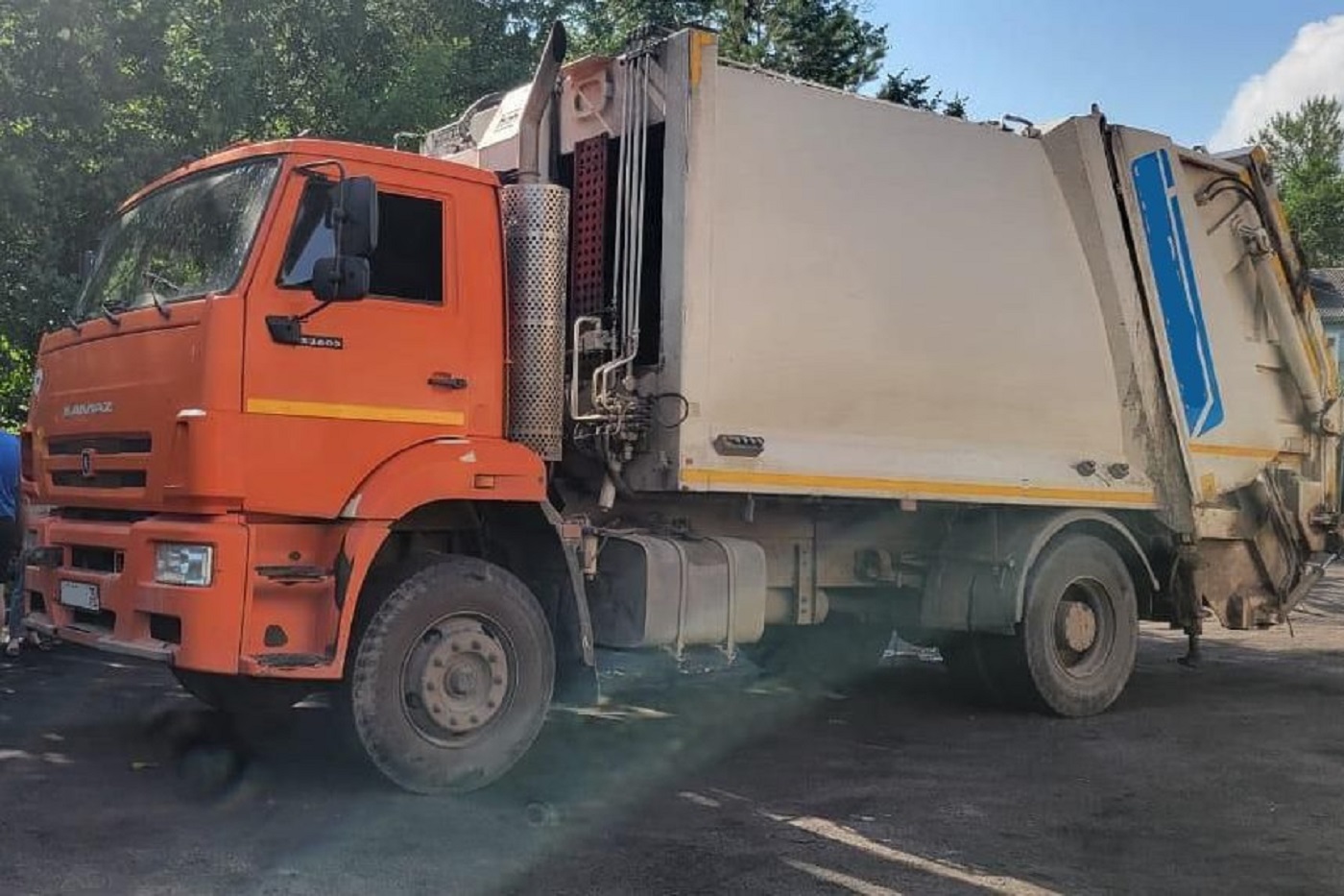 Мусоровоз раздавил пожилую устюжанку