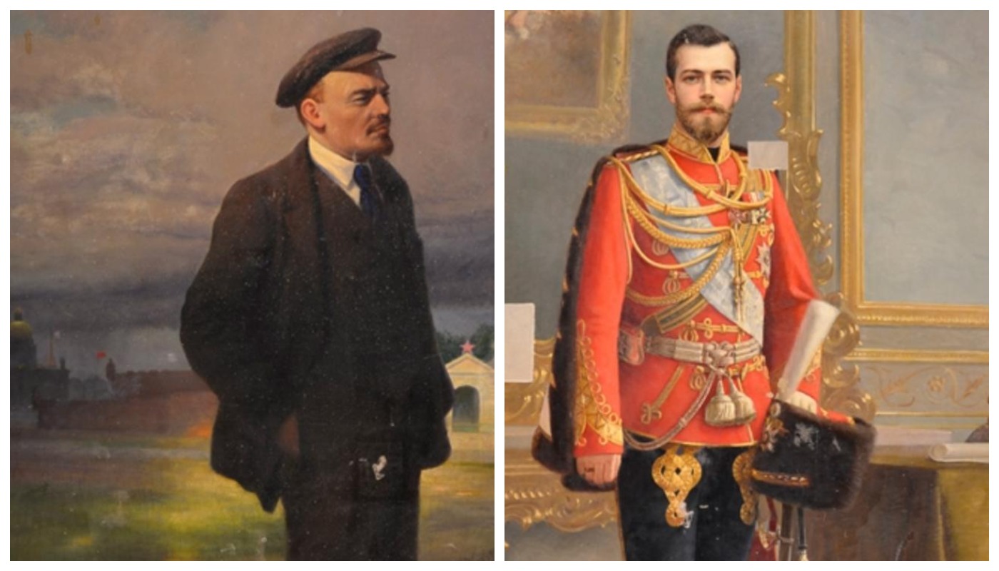 В.И.Ленин и Николай II