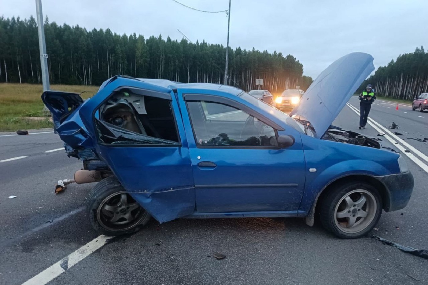 Двое детей пострадали в ДТП под Соколом