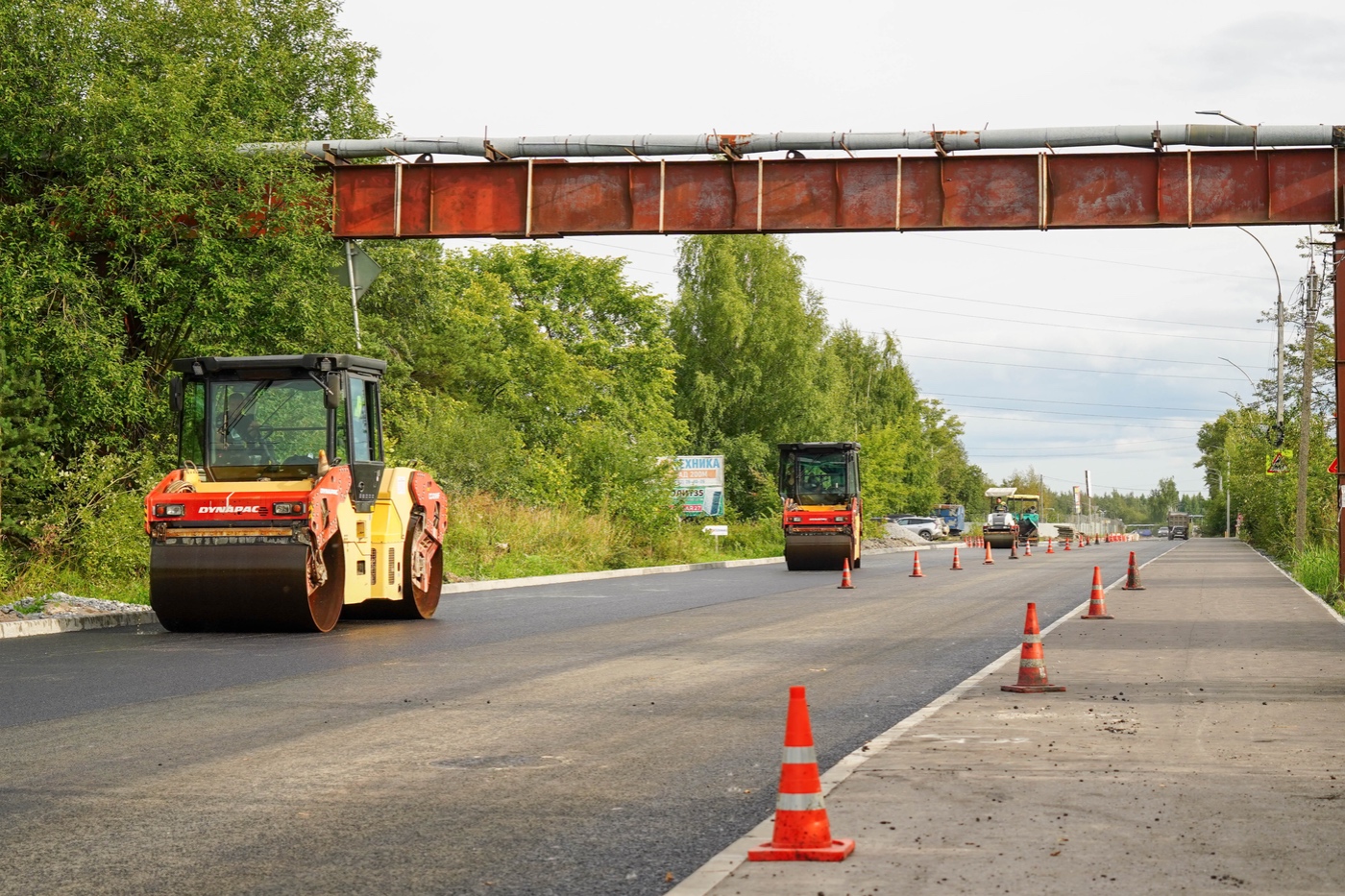 Ремонт улицы Турундаевской завершается в Вологде