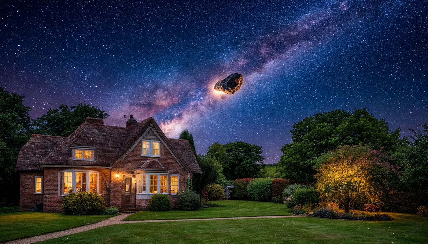 Метеорит пробил крышу в частном доме: гость из космоса оказался старше нашей планеты