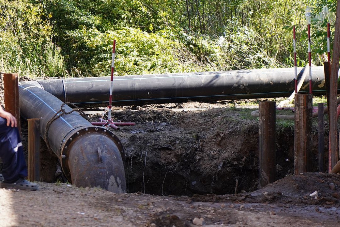 Сергей Жестянников заявил о досрочном завершении ремонта водовода