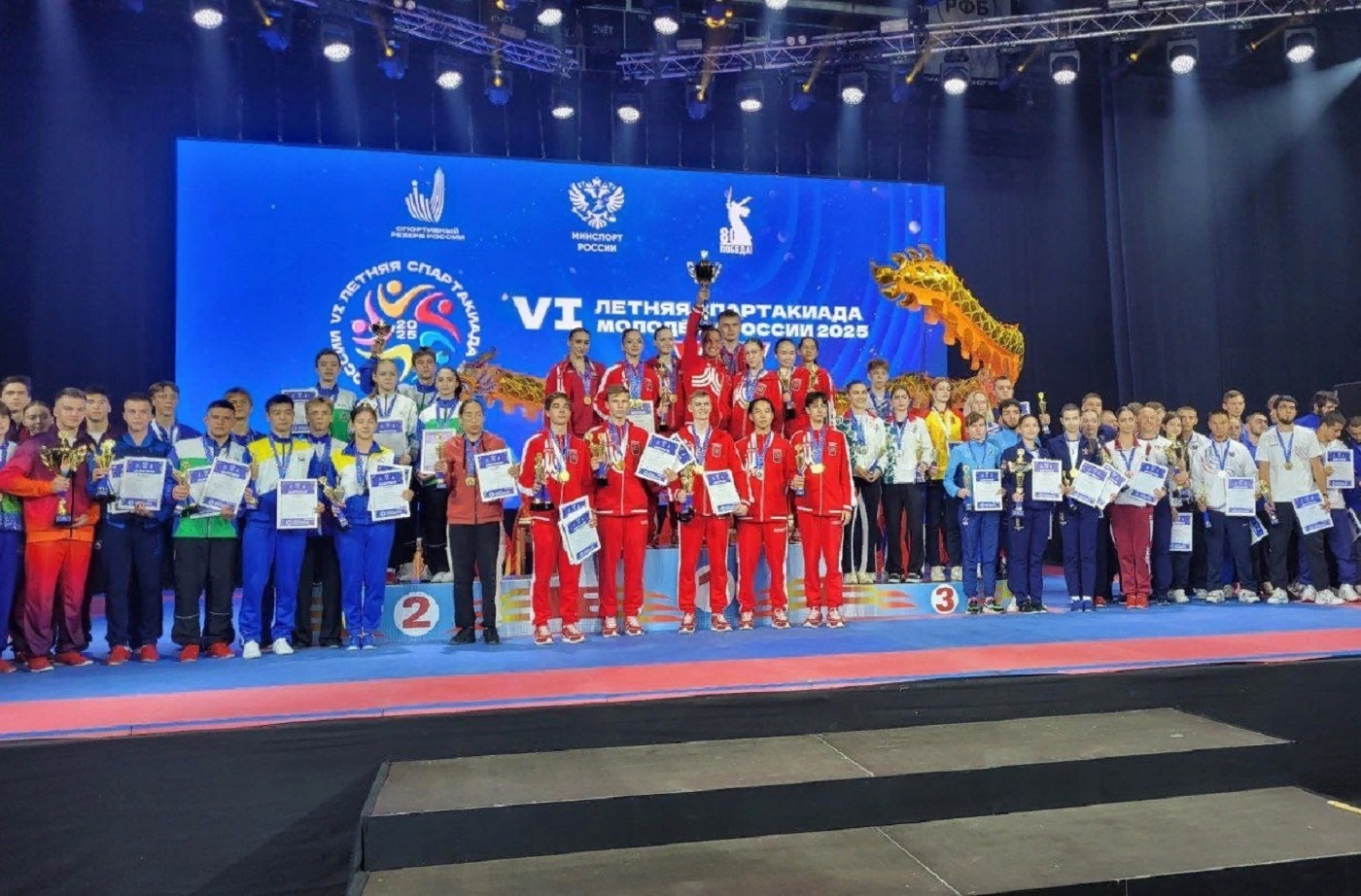 Вологжанин занял второе место на Спартакиаде по ушу