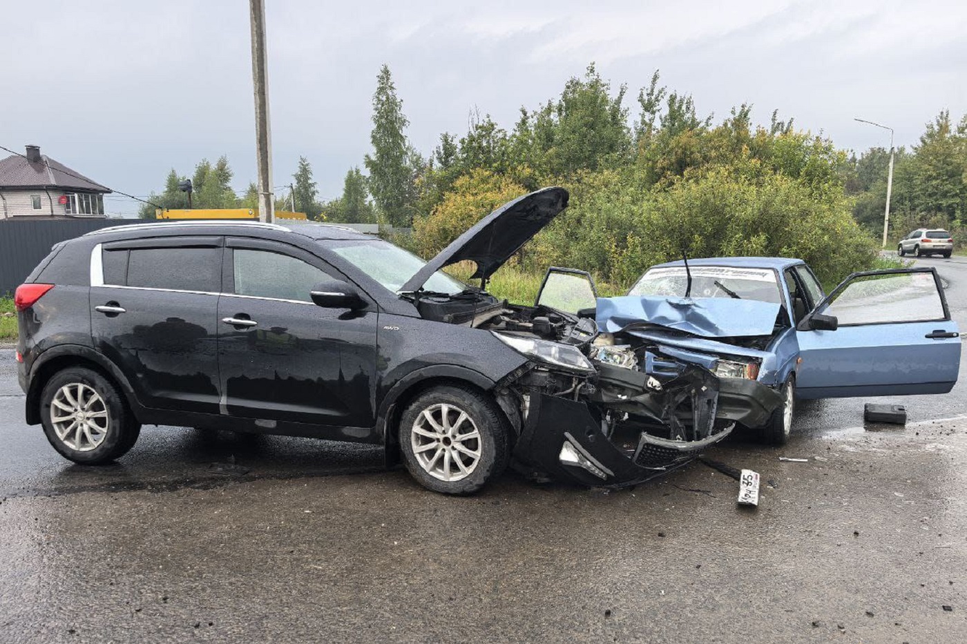 Четыре человека получили травмы в ДТП в Вологде