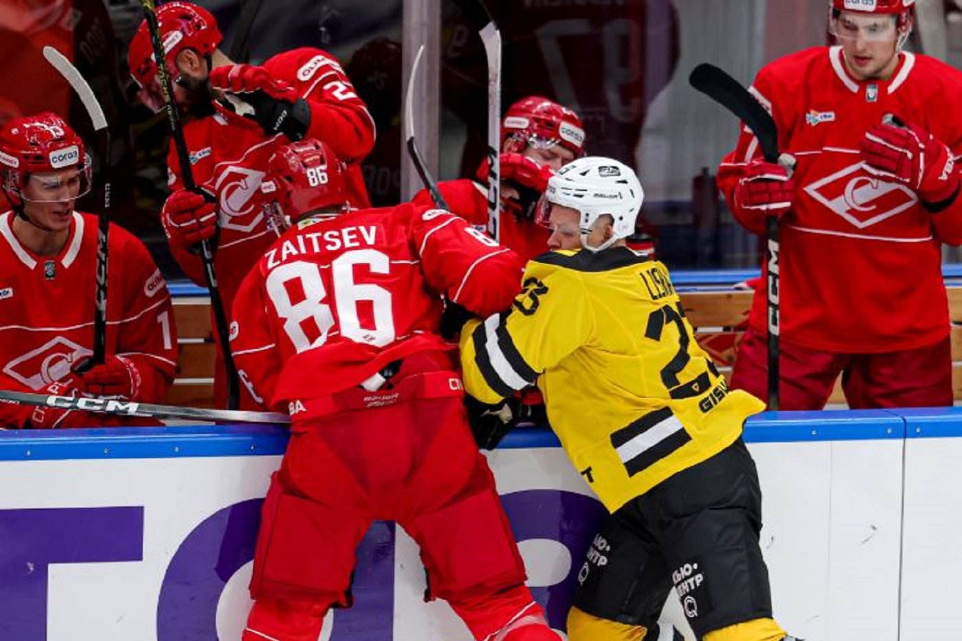 Череповецкая «Северсталь» переиграла московский «Спартак»