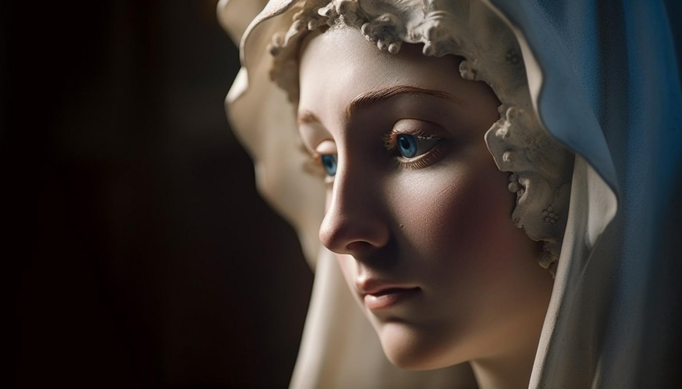 В Австралии статуя Мадонны «заплакала» маслом. Но священники поспешно избавились от скульптуры