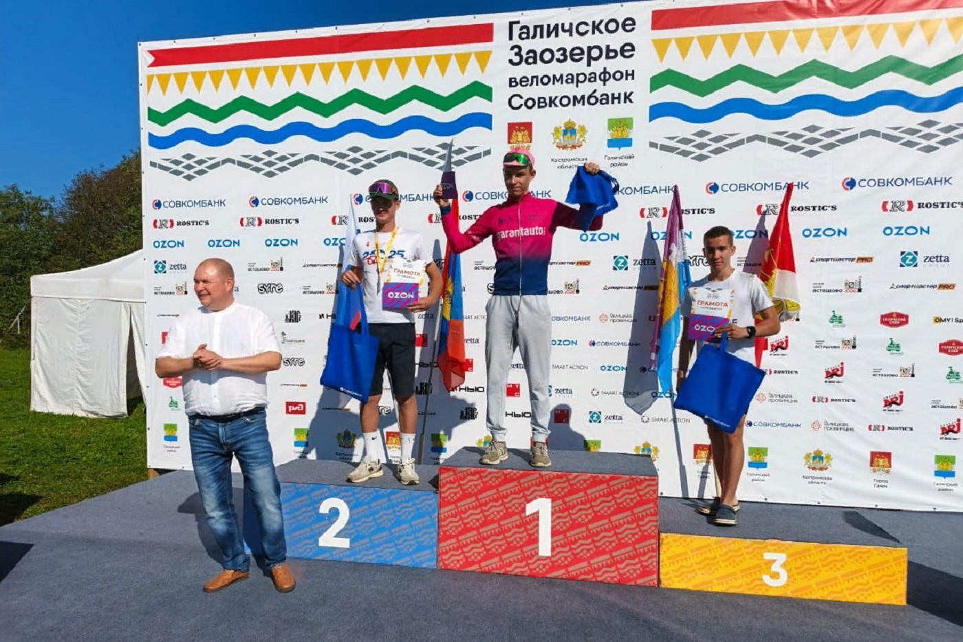 В копилке вологодских спортсменов 3 золота веломарафона «Галичское Заозерье»