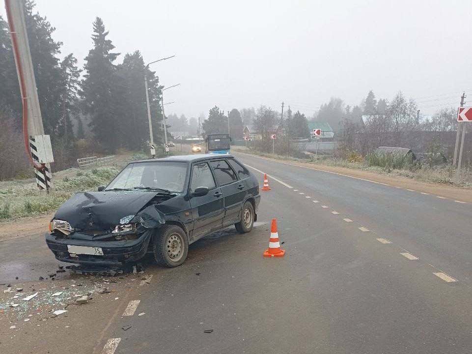 Четыре ДТП с пострадавшими произошли за утро в Великоустюгском округе