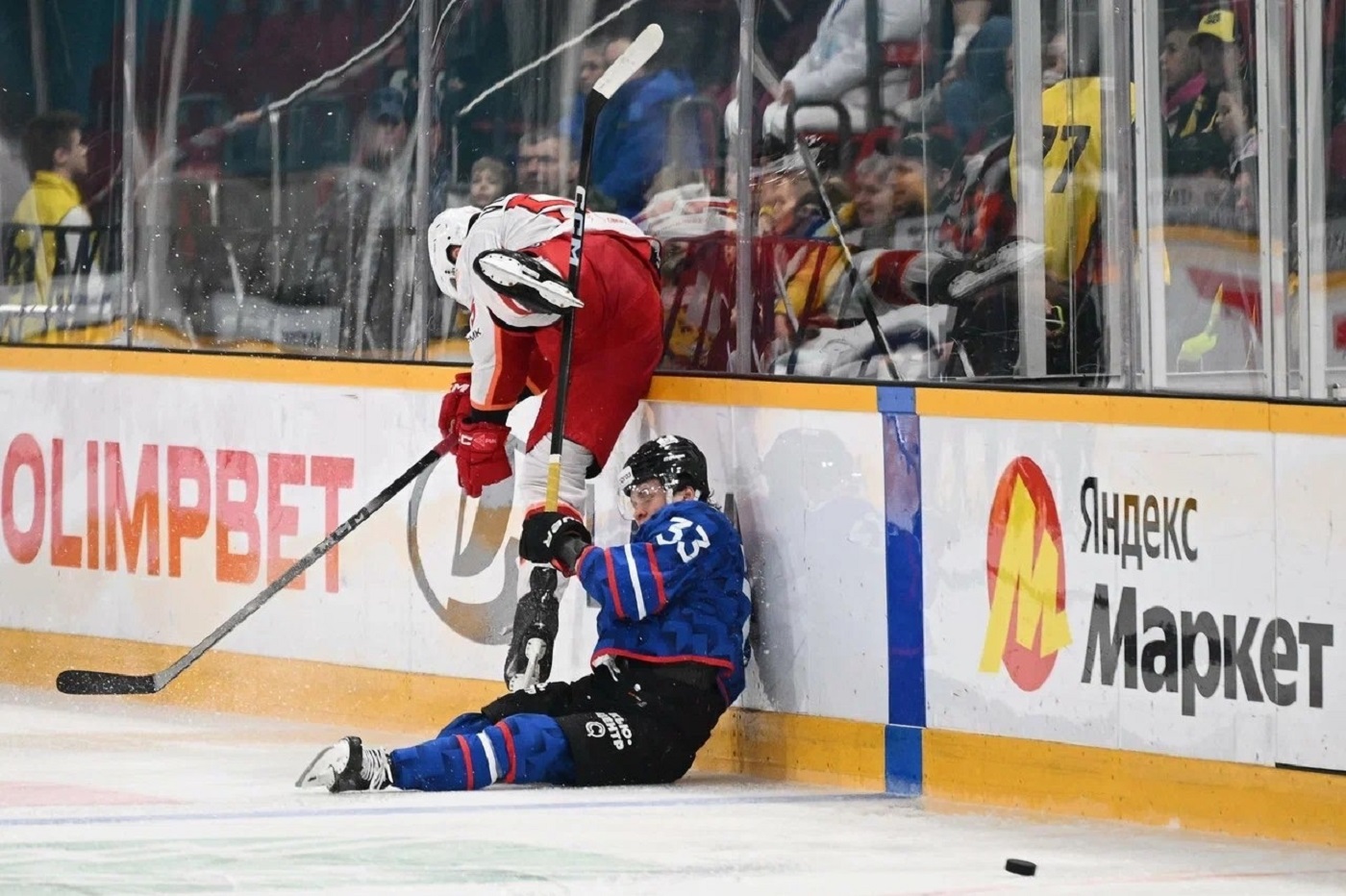 «Северсталь» не позволила «Автомобилисту» забить шайбу в свои ворота
