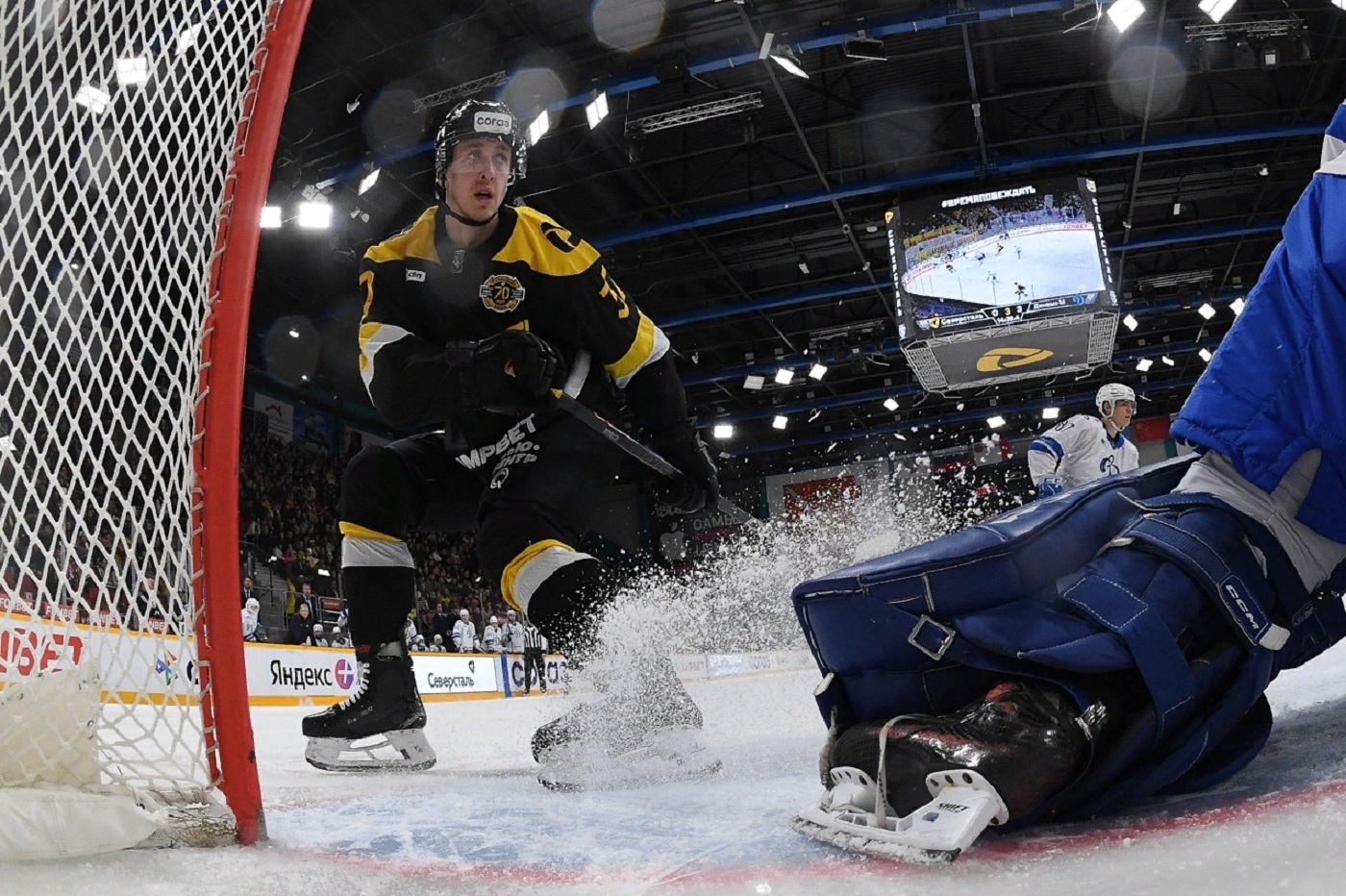 «Северсталь» всухую проиграла московскому «Динамо»