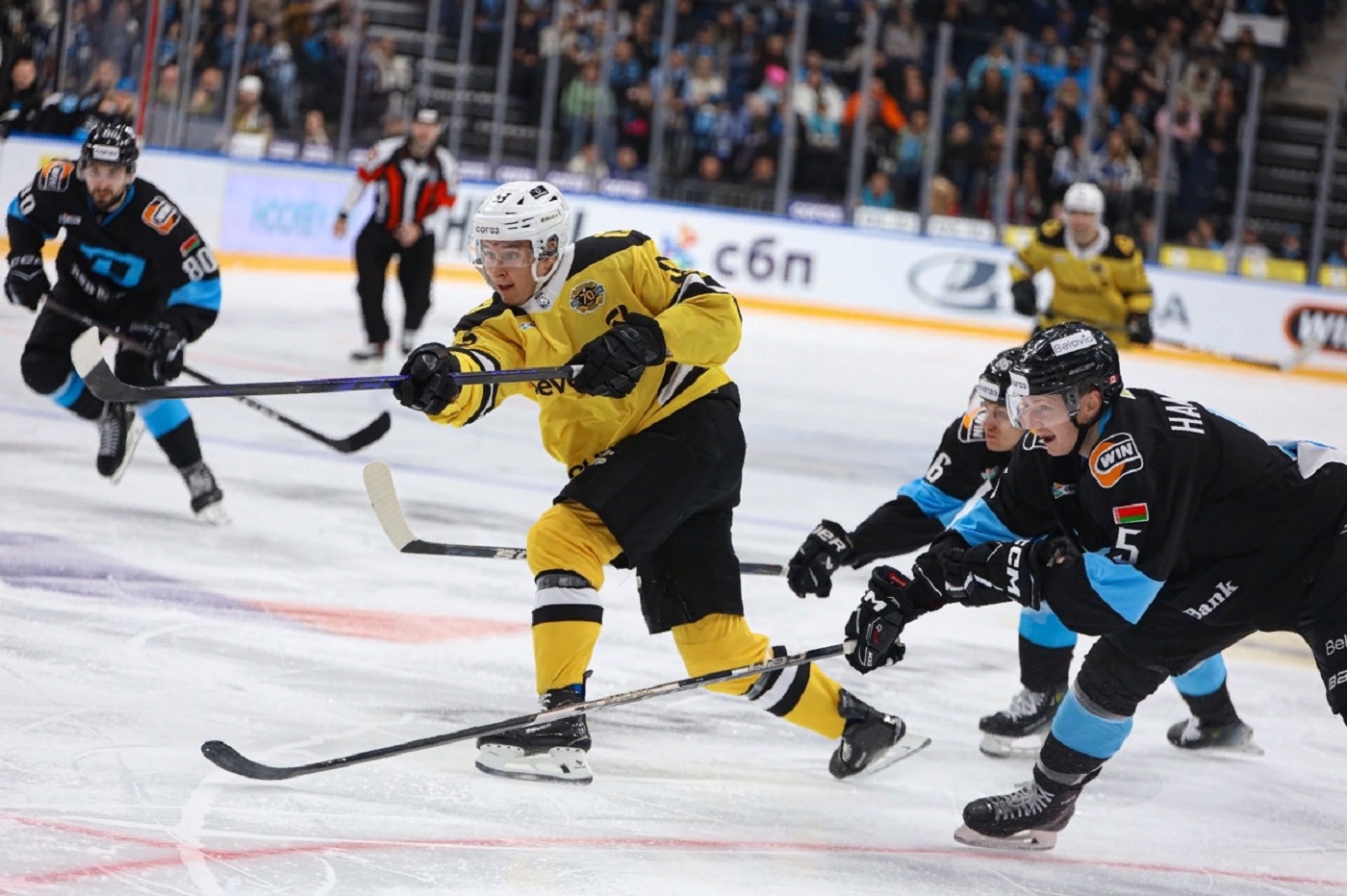 «Северсталь» взяла реванш у минского «Динамо»