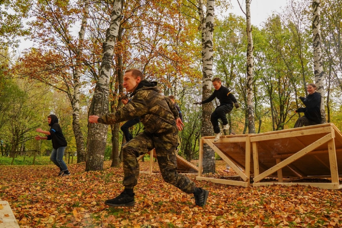 Шестая военно-патриотическая игра «Виват победа» собрала 240 юных вологжан