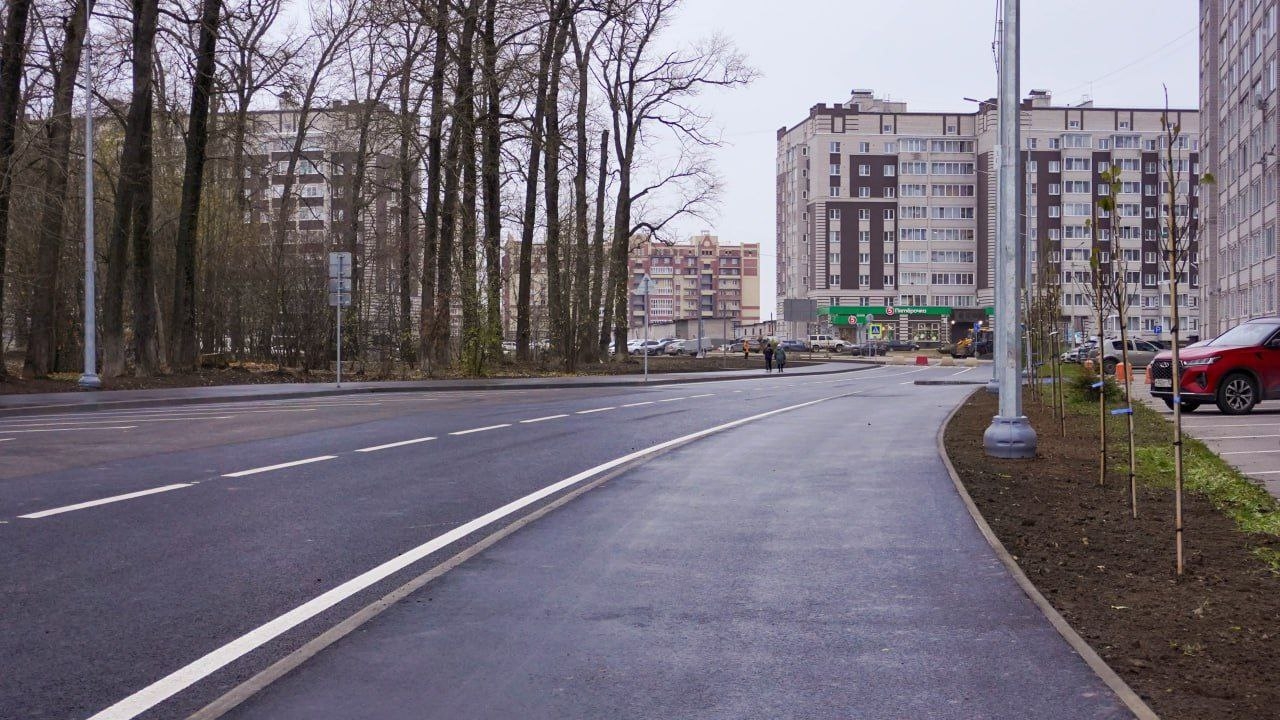В Вологде открыли улицу Молодёжную после ремонта