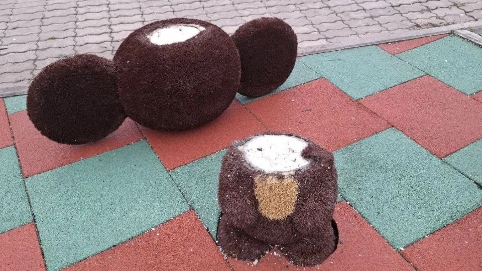 В Вологде надругались над Чебурашкой