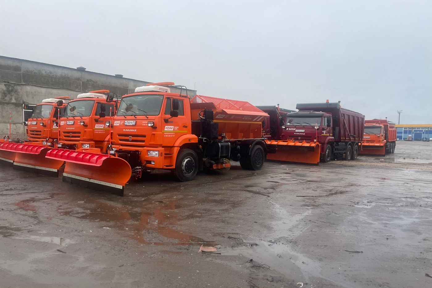 «Зеленстрой» готовится к зимней уборке Вологды