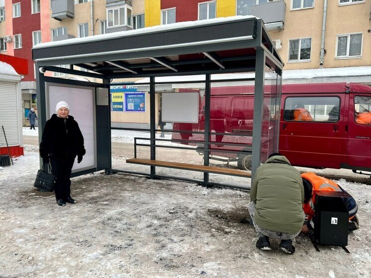 В Соколе стали появляться умные остановки