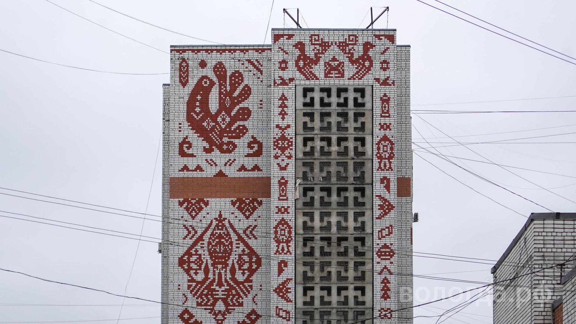 В Вологде появился сотый мурал