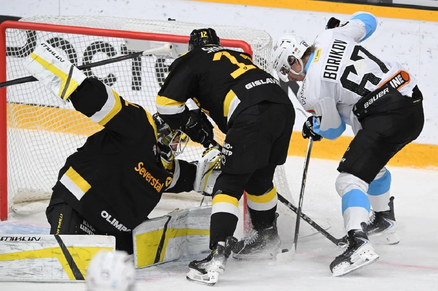 «Северсталь» переиграла минское «Динамо» в домашнем матче