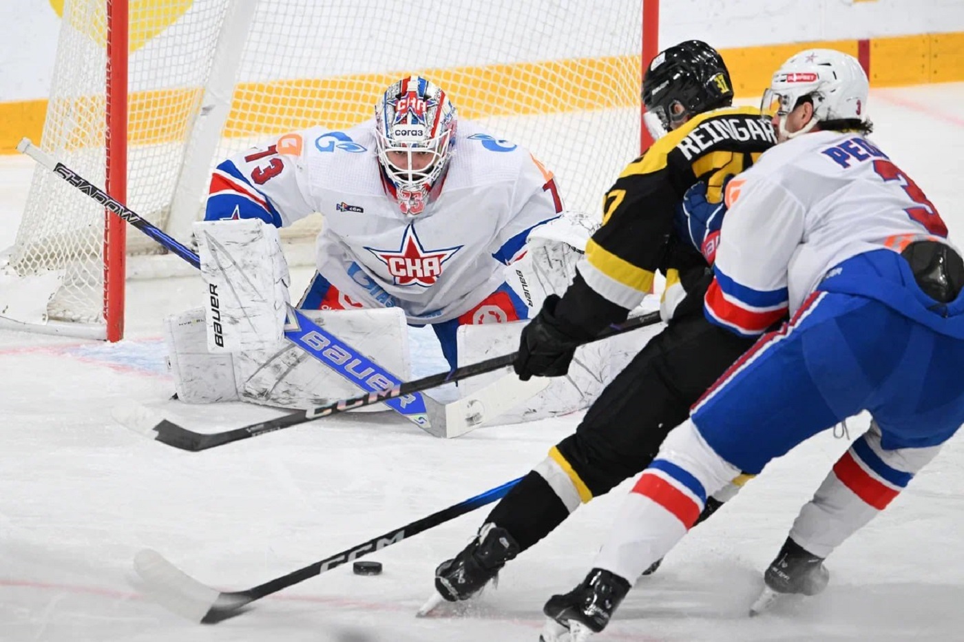 Питерский СКА прервал победную серию «Северстали»