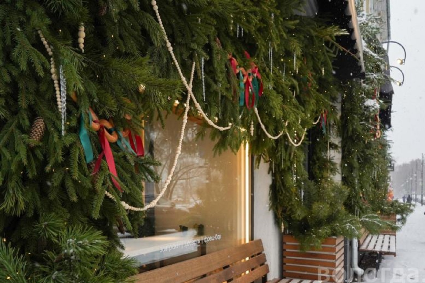 Лучшее новогоднее оформление бизнеса выберут в Вологде