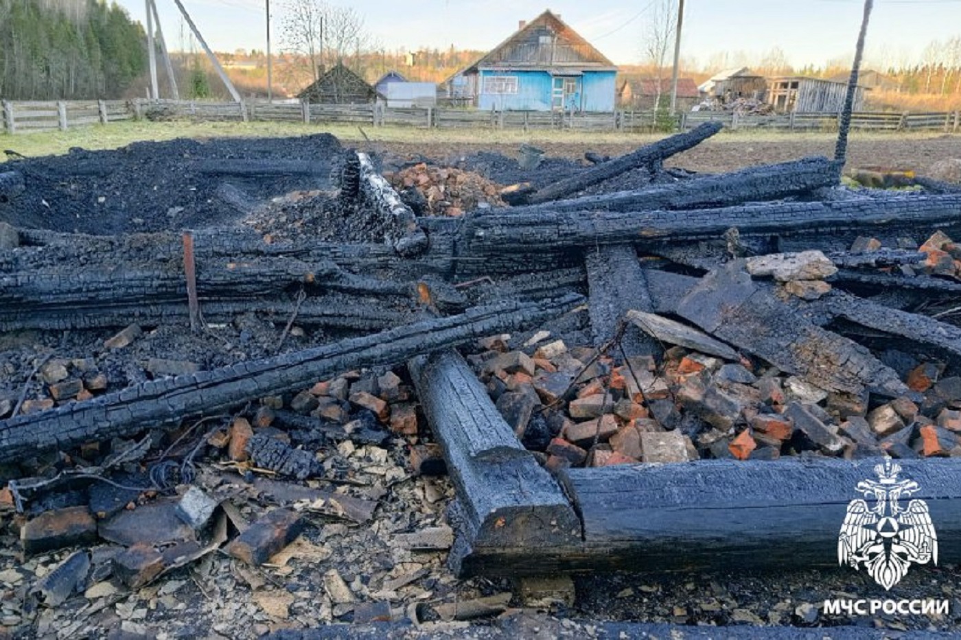 Мать с сыном сгорели заживо под Кич-Городком