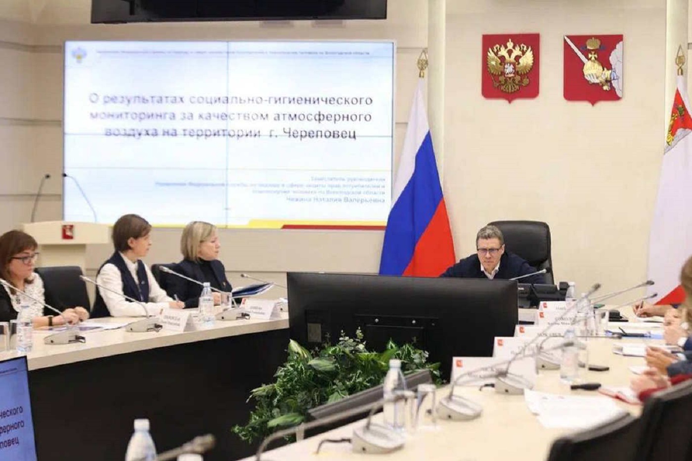 В Череповце усилен контроль за качеством воздуха