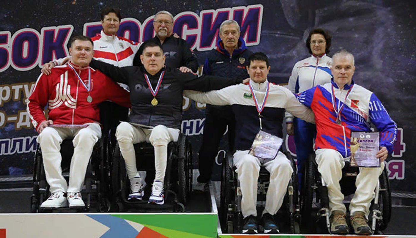 Александр Курзин из Череповца завоевал бронзовую медаль Кубка России по фехтованию на колясках