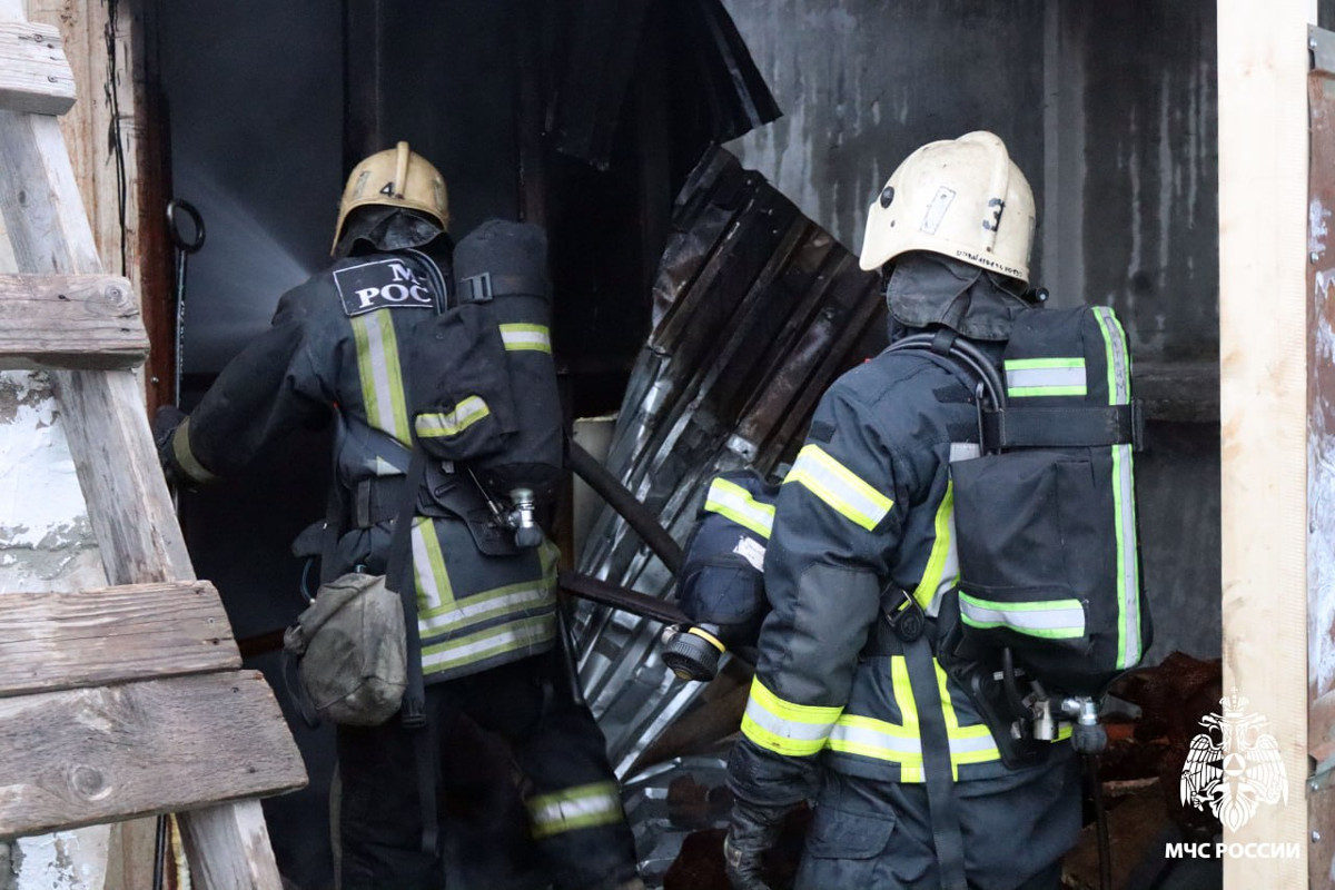 В Вологде горела чага