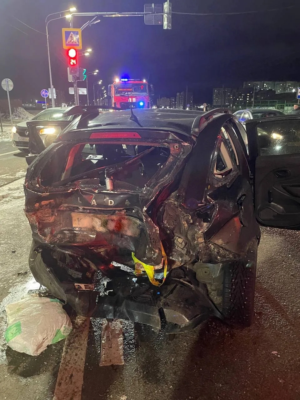 В Вологде две школьницы пострадали при столкновении машин