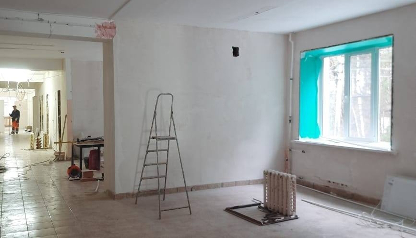 Ремонт в Кадуйской центральной районной больнице идёт по графику