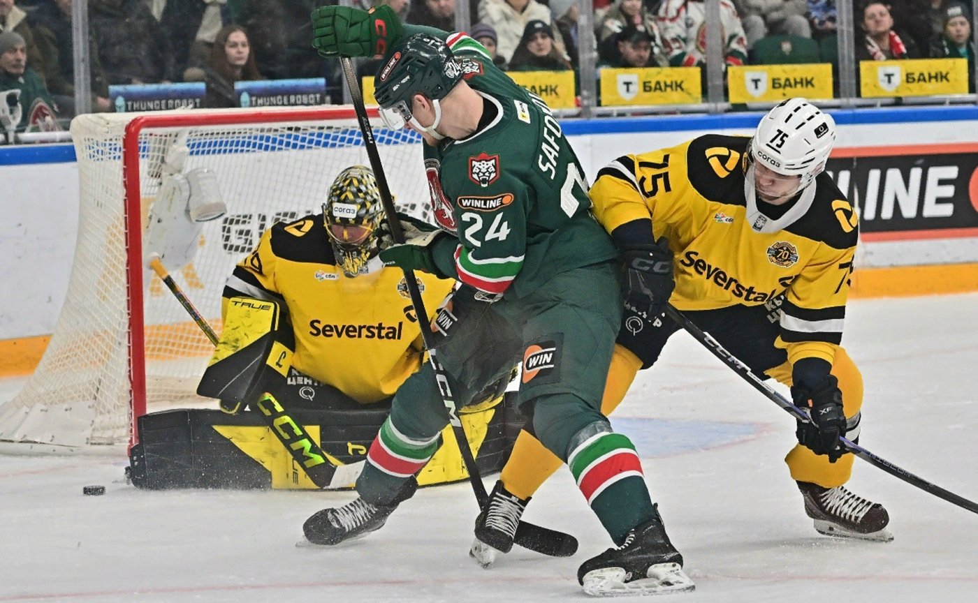 Череповецкая «Северсталь» в овертайме проиграла казанскому «Ак Барсу»