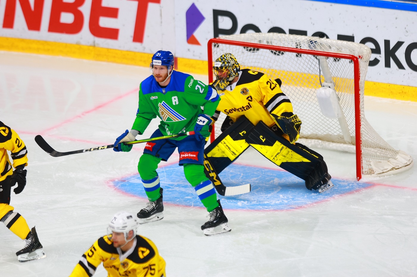 Победитель между «Северсталью» и «Салаватом Юлаевым» определился только в овертайме