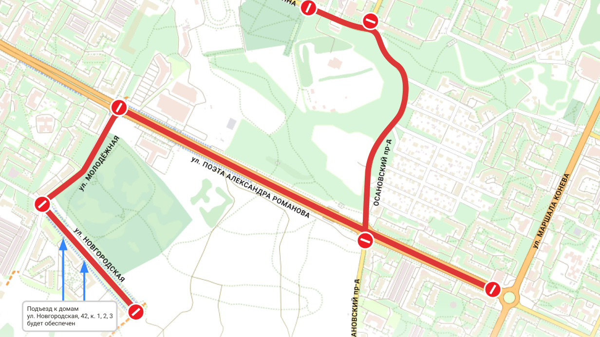 В Вологде некоторые автобусы  в выходные временно изменят маршруты
