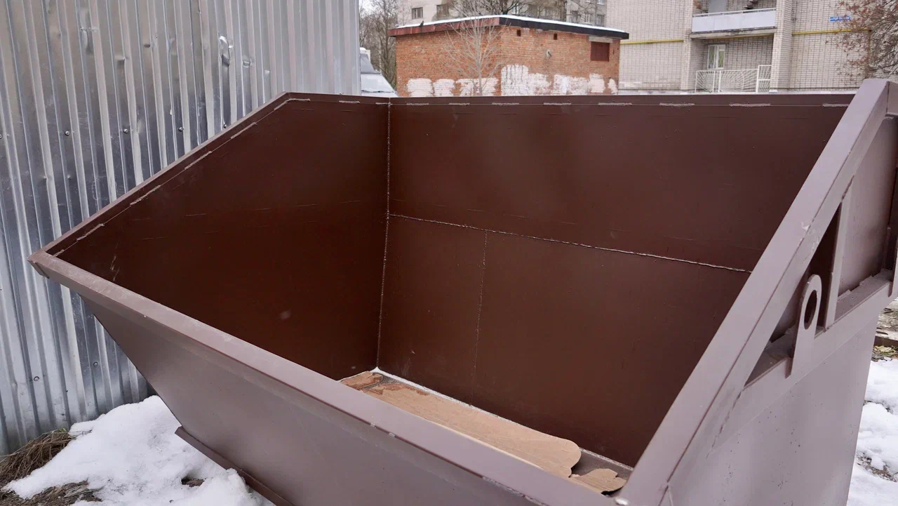 В вологодских дворах появятся контейнеры для крупногабаритного мусора