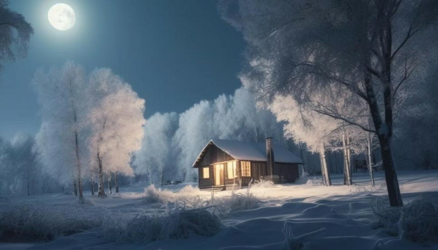 В ночь на 18 декабря небо над российскими регионами покрылось светящимися столбами