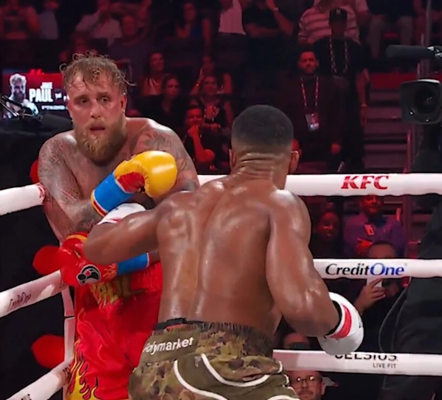 Чемпион в боксе Джошуа избил блогера Пола так, как того еще не били