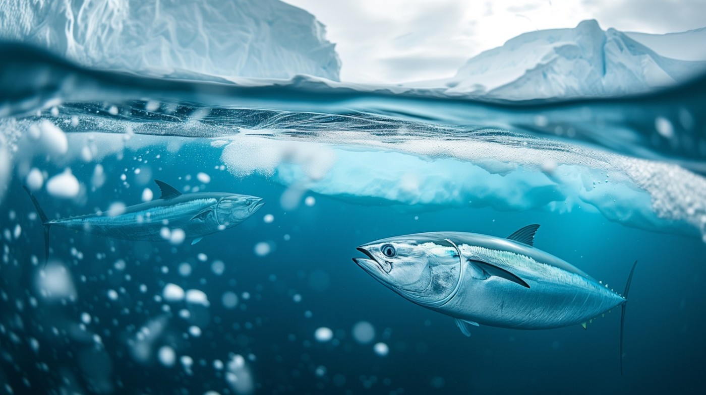 Рыбак в Астрахани вытащил из ледяной воды настоящего «монстра» — тушу весом более 7 кг