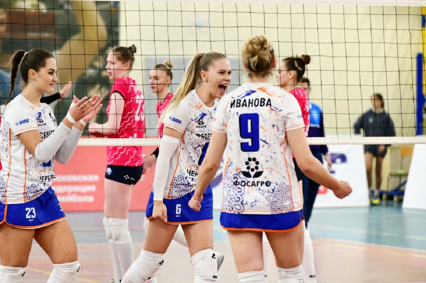 Череповецкая «Северянка» взяла реванш у волейболисток из Анапы