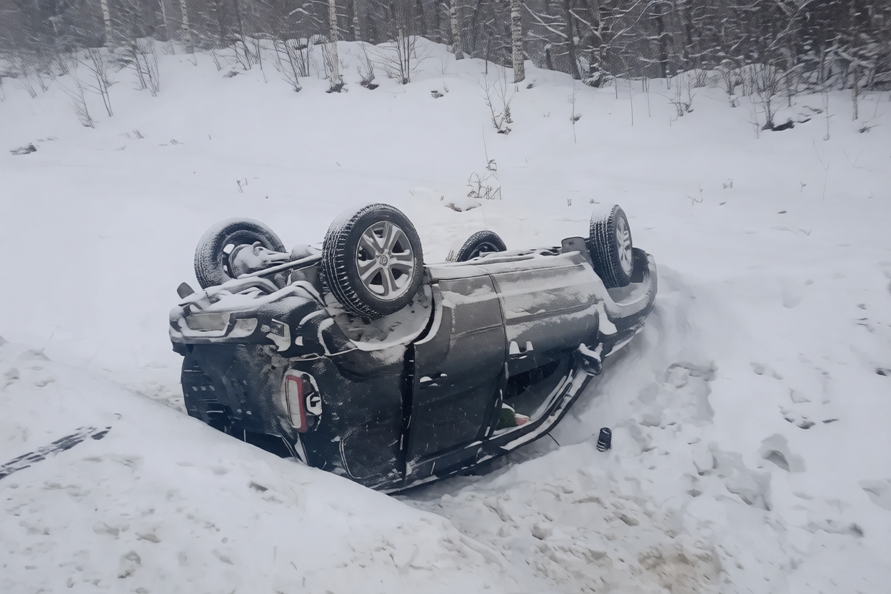 На Вологодчине в новогодних автоавариях погибли 8 человек