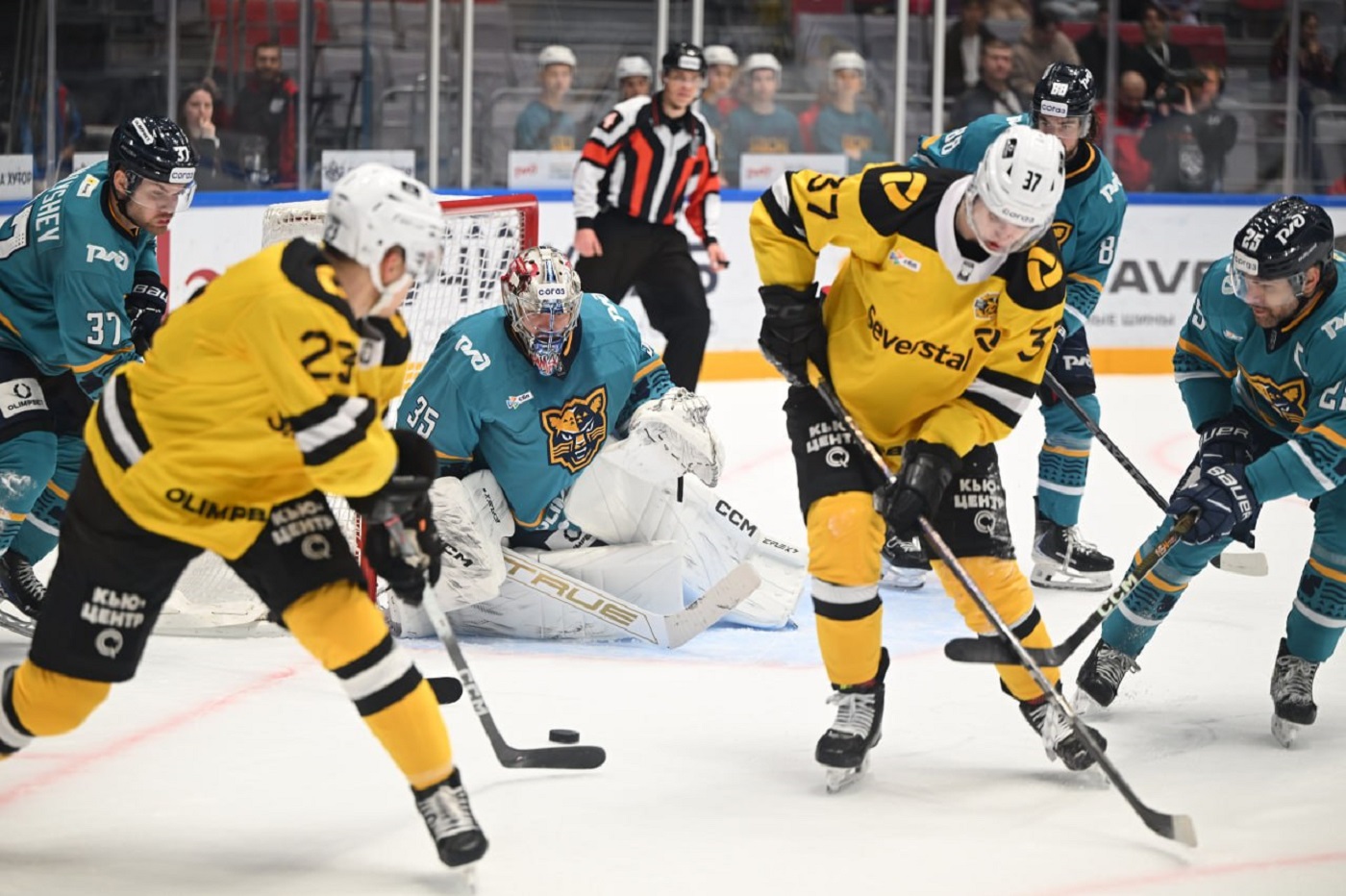 «Северсталь» с трудом переиграла аутсайдера зоны Запад