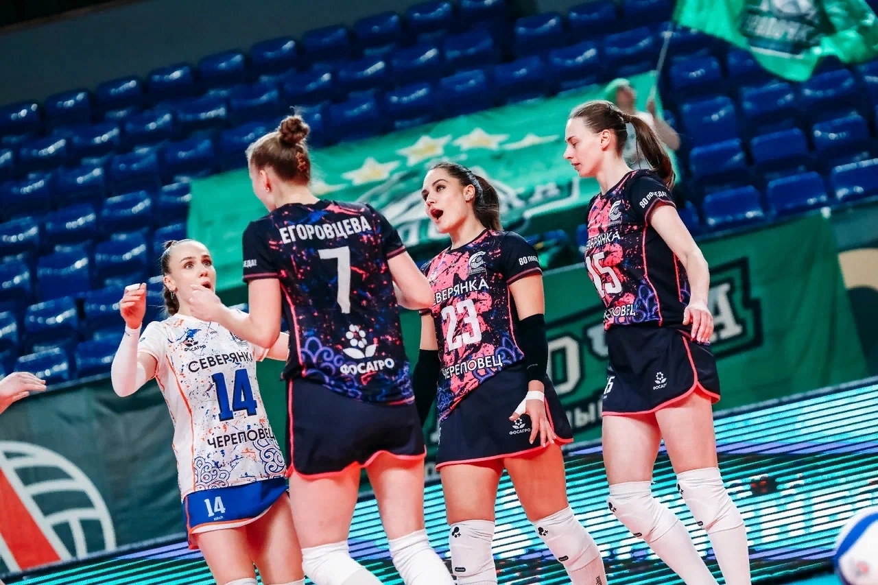 Волейболистки «Северянки» начали новый год с двух побед