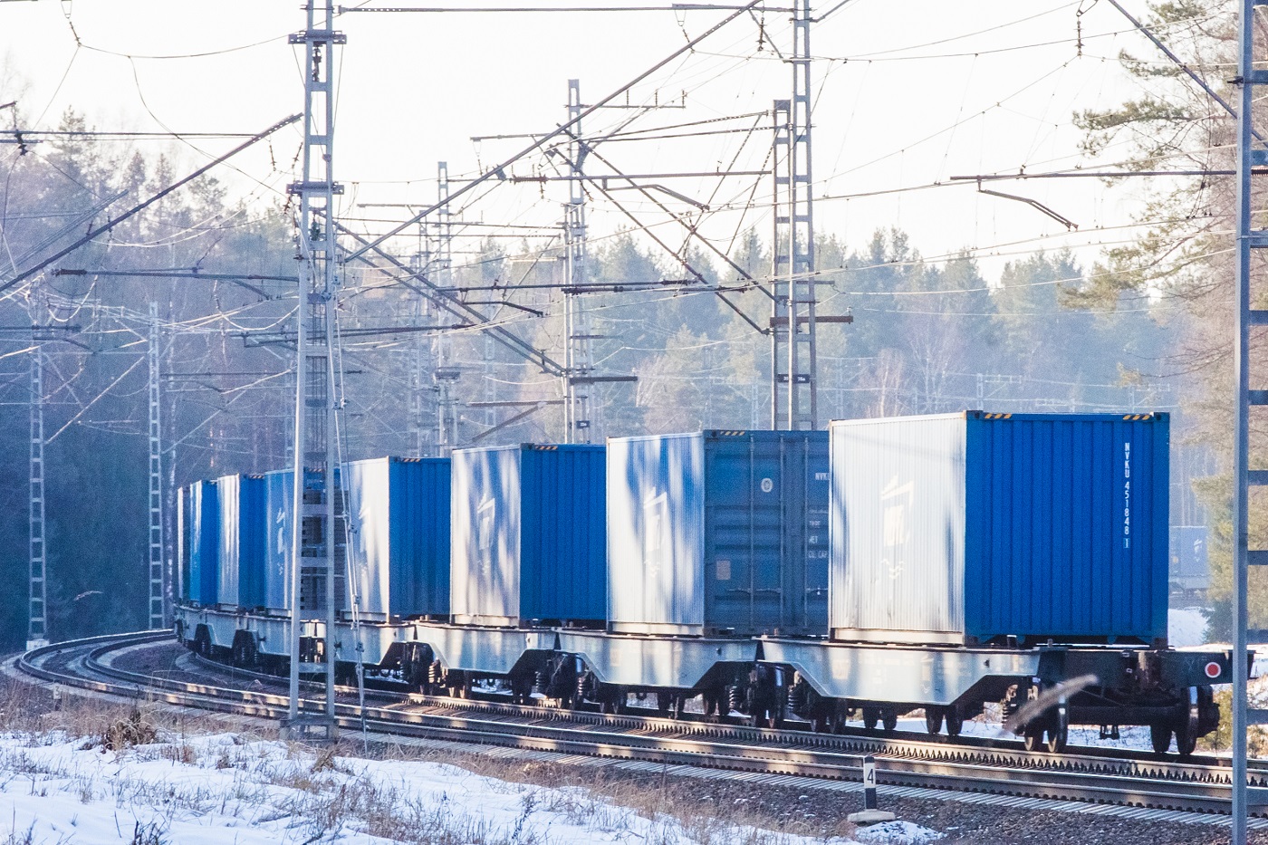 Число отправленных контейнерных поездов на Северной железной дороге выросло почти на 13% в 2025 году
