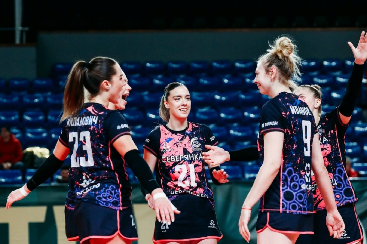 Волейболистки «Северянки» не проиграли ни одного сета в седьмом туре чемпионата страны
